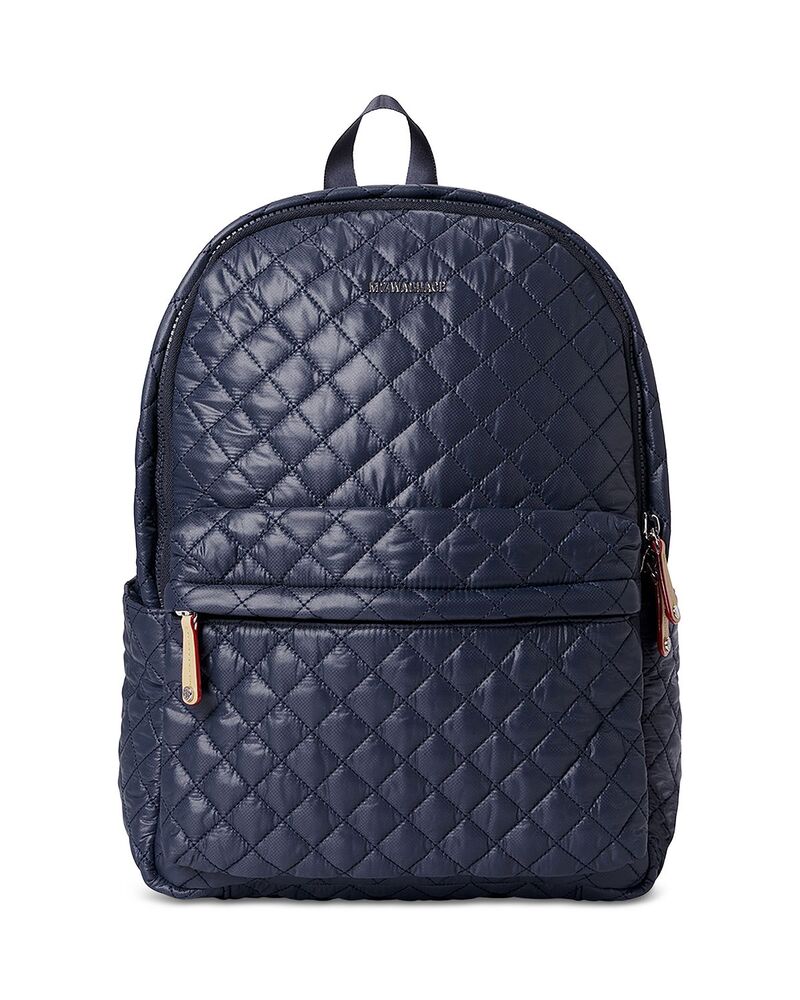 エムジーウォレス レディース バッグ バックパック・リュックサック MZ WALLACE Metro Backpack Navy/Silver ネイビー 46,680円