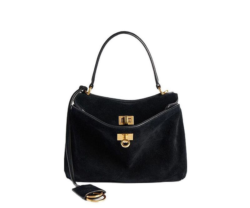 バレンシアガ レディース 御徒面子 ミニ Balenciaga Rodeo Mini Handbag Black 黒いこと