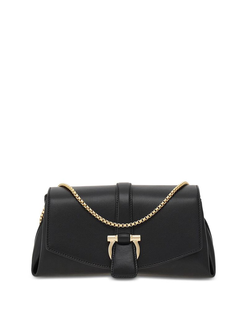 フェラガモ レディース バッグ レザー FERRAGAMO Smalleather Crossbody Bag Nero