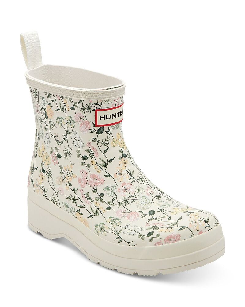 ハンター レディース シューズ ブーツ・レインブーツ Hunter Women's Play Rain Booties Ivory 152 アイボリー