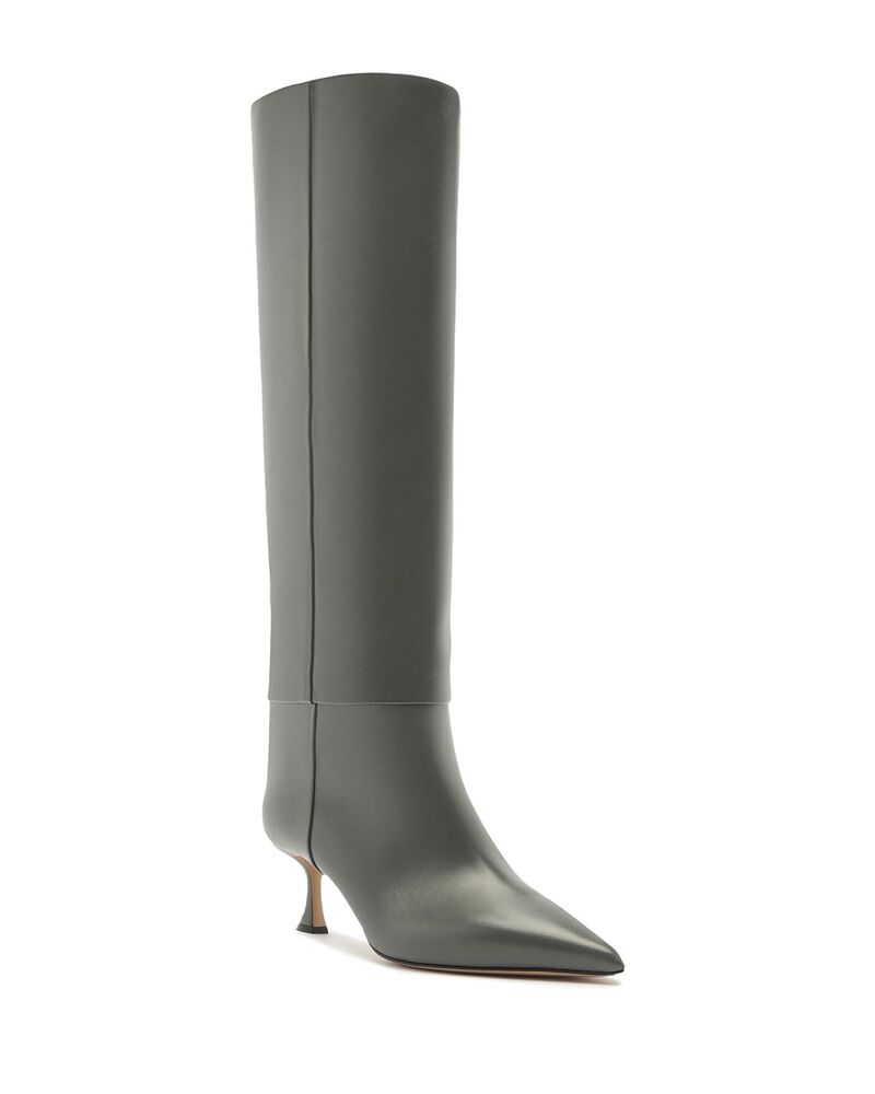 アレクサンドラバードマン レディース シューズ ブーツ・レインブーツ Alexandre Birman Women's Brena Boots Cement|ReVida 店