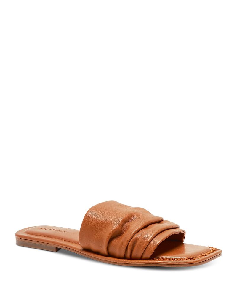 フリーピープル レディース シューズ サンダル Free People Women's Evelyn Slip On Sandals Vachetta Voyage Leather|ReVida 店