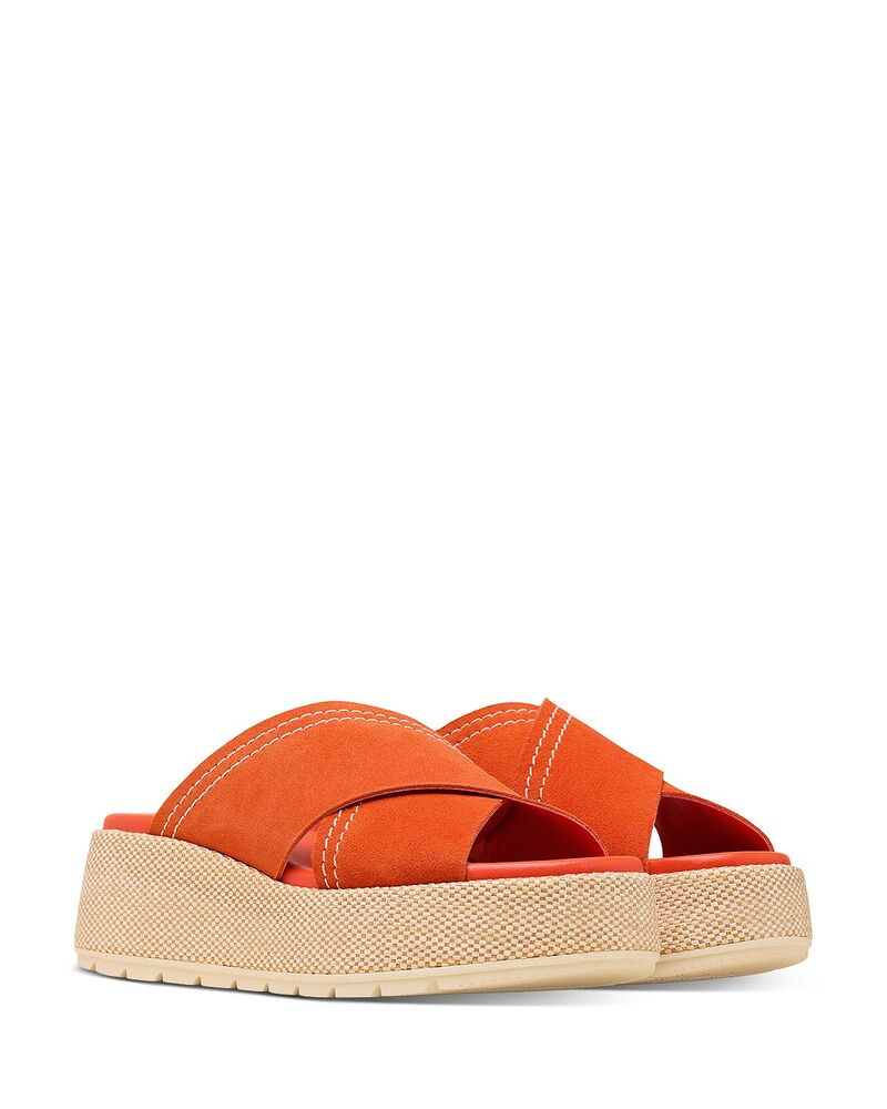ソレル レディース シューズ サンダル プラットフォーム Sorel Women'sUNPEAK Platform Sandals Crimson Fire/Honey White ホワイト 27,160円