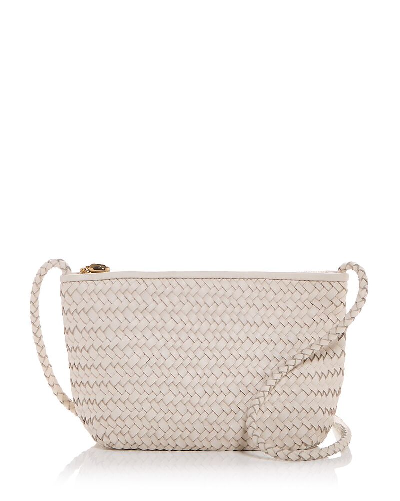メイドウェル レディース 御徒面子 なめし革 Madewell Signature Woven Leather Crossbody Bag Vintage