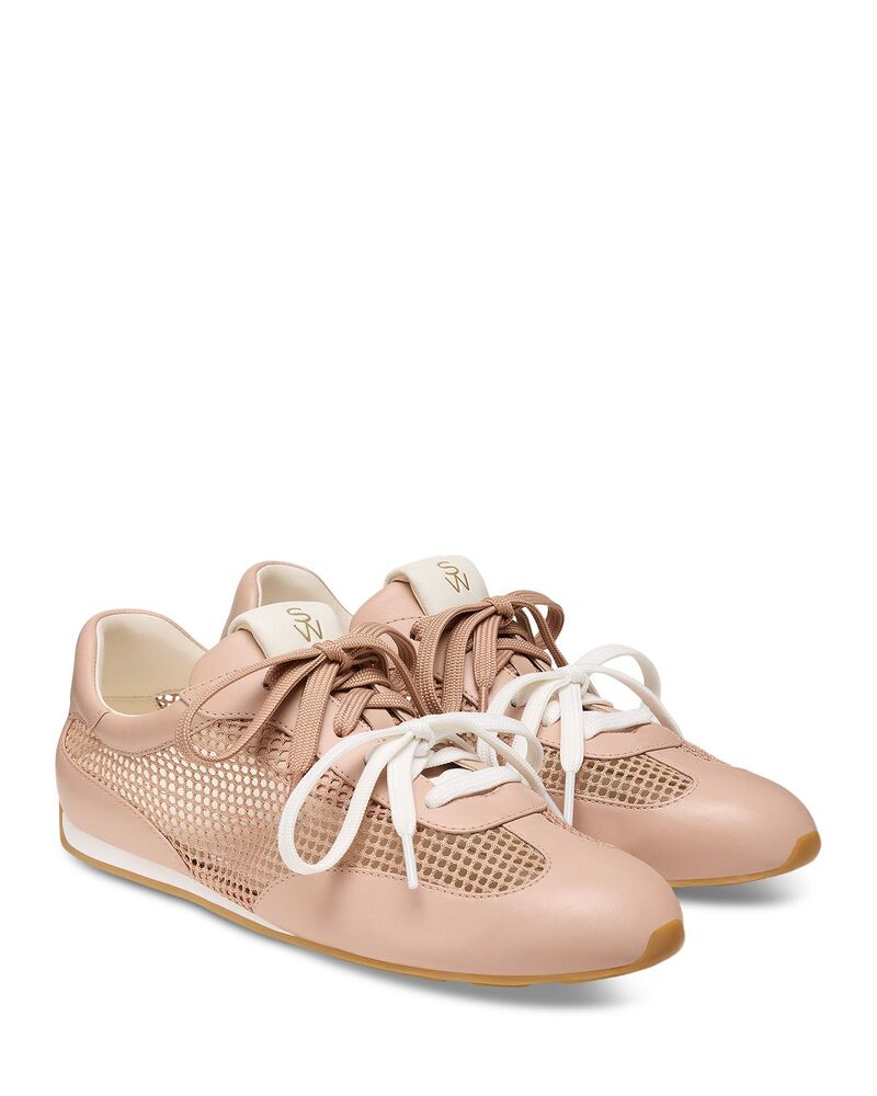 スチュアート ワイツマン レディース シューズ スニーカー Stuart Weitzman Women's Bond Sneakers Blushful/Cream クリーム