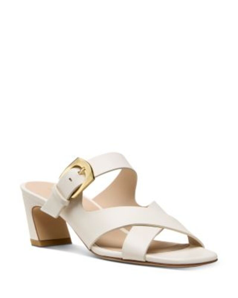スチュアート ワイツマン レディース シューズ サンダル レザー Stuart Weitzman Women'sai Leather Slide Sandals One-Size