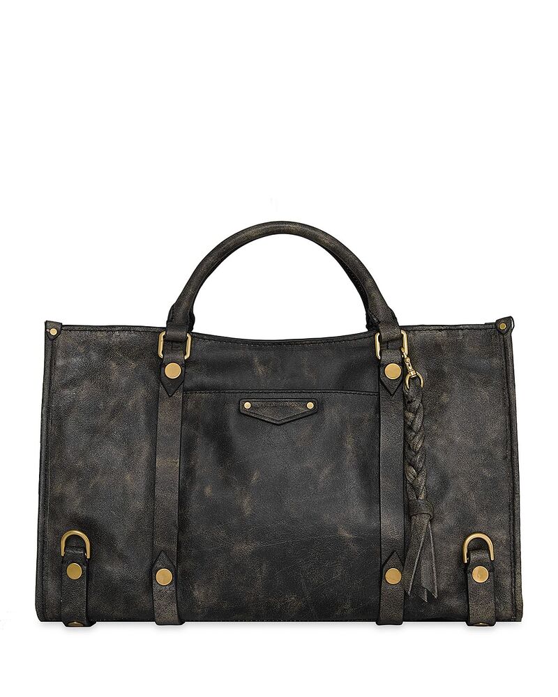 レベッカミンコフ レディース バッグ プラスサイズ レザー Rebecca Minkoff Surplus Large Leather Shoulder Bag Black ブラック