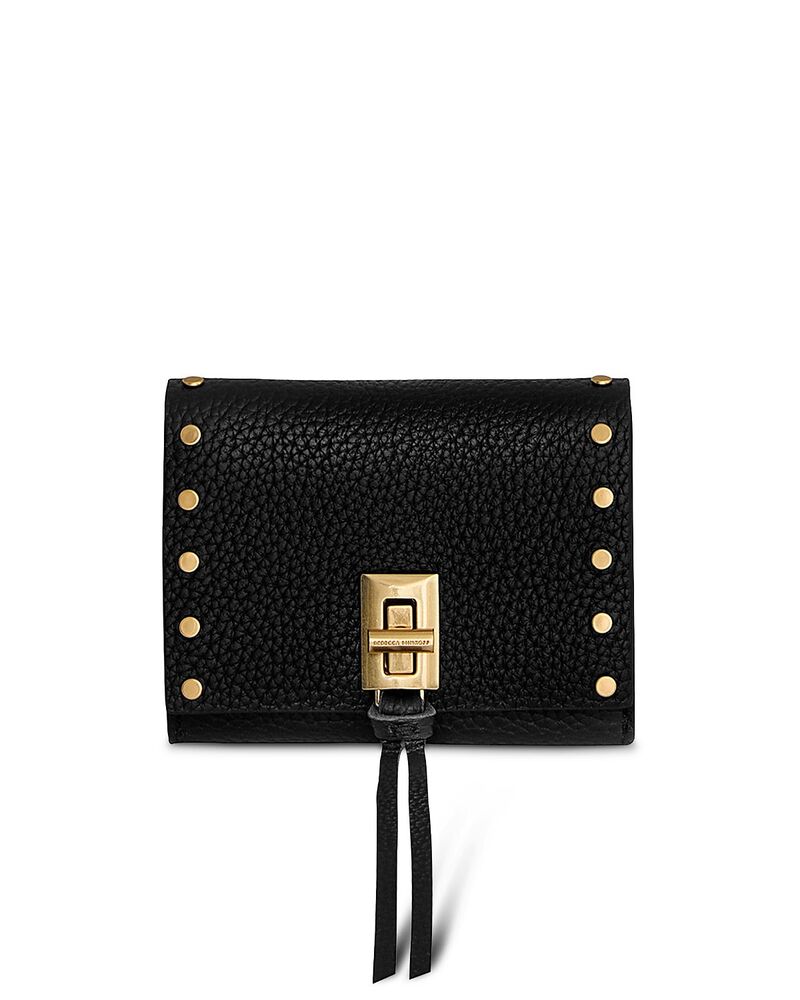 レベッカミンコフ レディース 付属品 紙入れ なめし革 Rebecca Minkoff Darren Metro Smalleather Wallet Black 黒いこと