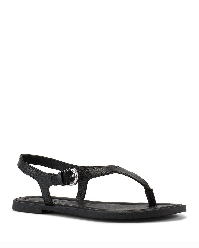 ヴァガボンド レディース シューズ サンダル レザー Vagabond Shoemakers Women Zaida Leather Thong Sandals Black ブラック