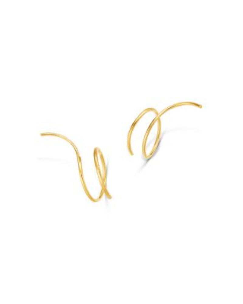 ムーン & メドウ レディース アクセサリー ピアス・イヤリング Moon & Meadowire Climber Earrings in 14K Gold - Exclusive One-Size ゴールド