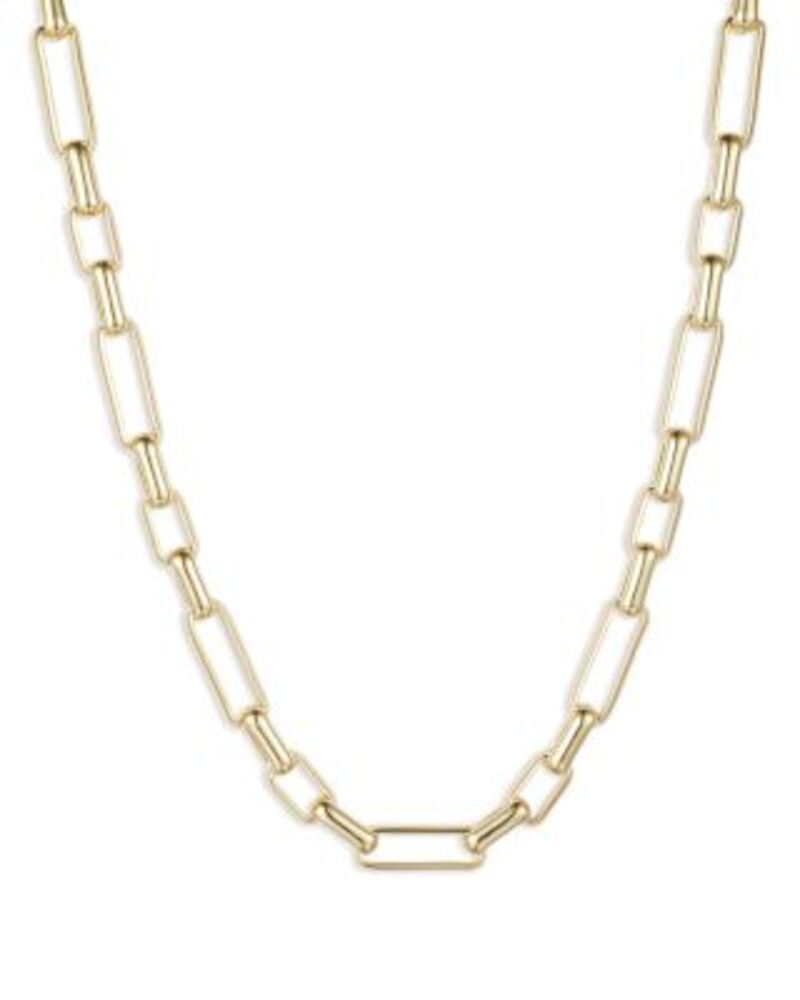ケネスジェイレーン レディース アクセサリー ネックレス・チョーカー・ペンダントトップ レース Kenneth Jay Lane 18K Gold Plated Chain Link Necklace One-Size ゴールド