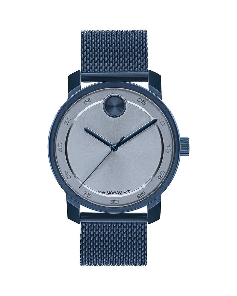 モバド レディース アクセサリー 腕時計 Movado BOLD Access Watch 41mm Gray/Blue グレー
