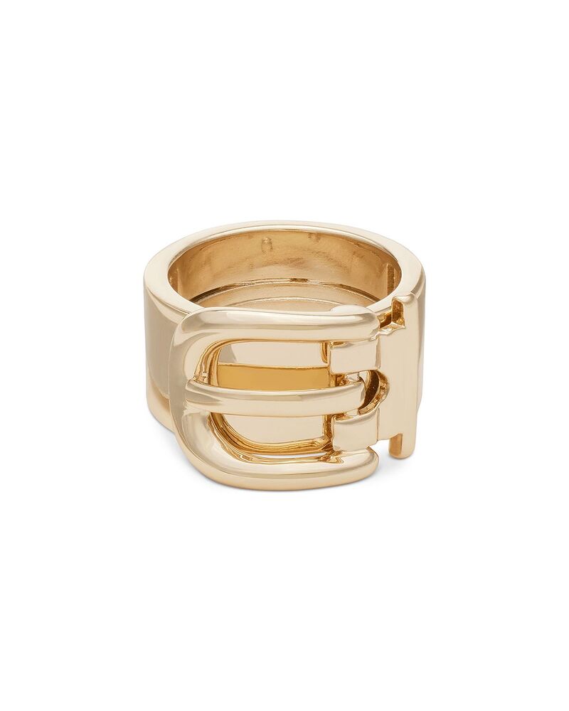 レイミー ブルック メンズ アクセサリー リング Ramy Brook Emelia Buckle Statement Ringold ゴールド