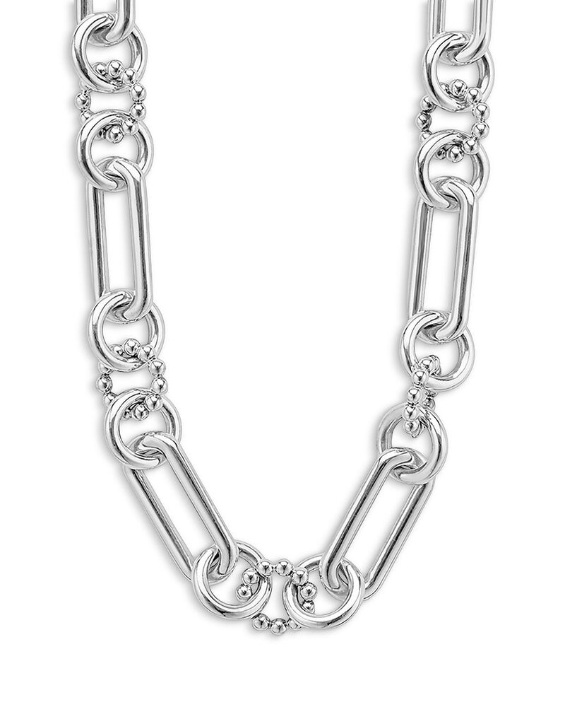 ラゴス レディース アクセサリー ネックレス・チョーカー・ペンダントトップ レース LAGOSterling Silver Signature Caviar Link Necklace 18\