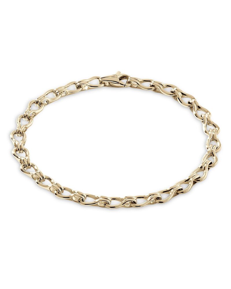 ジョン・ハーディー レディース アクセサリー ブレスレット・バングル・アンクレット JOHN HARDY 14K Yellow Gold Surf Open Link Chain Bracelet Gold ゴールド