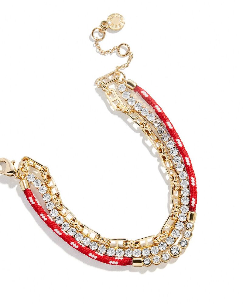 バウブルバー レディース アクセサリー ブレスレット・バングル・アンクレット BAUBLEBARowan Layered Bracelet Red レッド