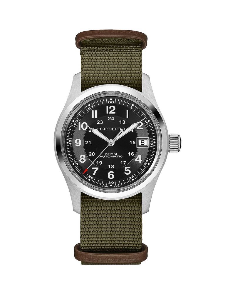 ハミルトン レディース アクセサリー 腕時計 Hamilton Khaki Field Call of Duty Automatic Watch 38mm Black/Green ブラック