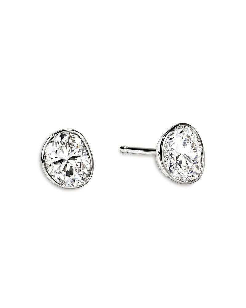 ジョン・ハーディー レディース アクセサリー ピアス・イヤリング ベスト JOHN HARDY Sterling Silver JH Lovestruck Lab Grown Diamond Stud Earringsilver シルバー