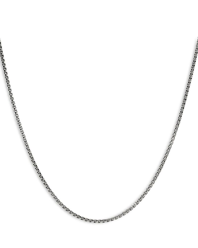 ジョン・ハーディー レディース アクセサリー ネックレス・チョーカー・ペンダントトップ レース JOHN HARDY Sterling Silver Chain Box Link Necklace 24\