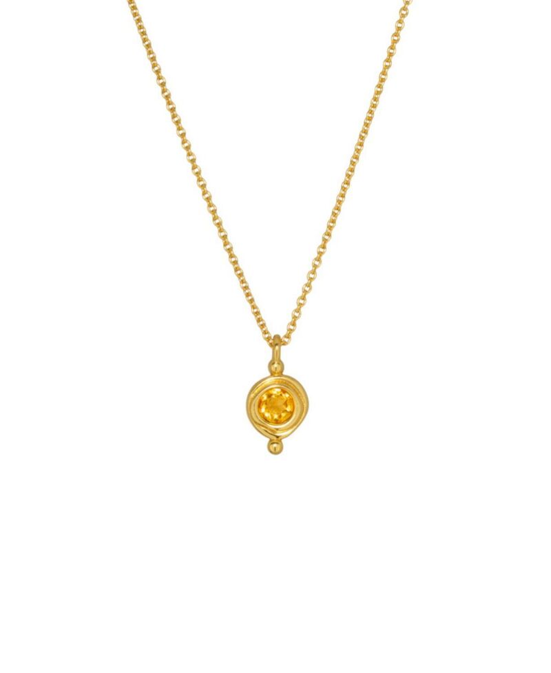 オットマンハンズ レディース アクセサリー ネックレス・チョーカー・ペンダントトップ レース Ottoman Hands Birthstone Pendant Necklace November