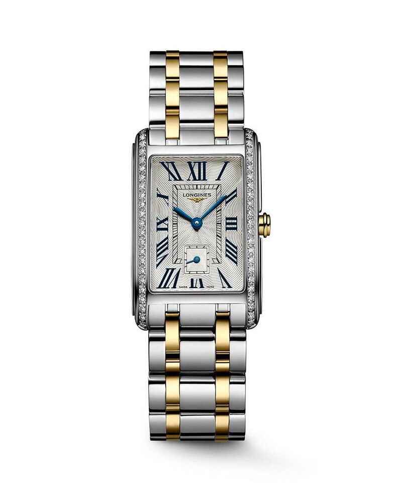 ロンジン レディース アクセサリー 腕時計 Longines DolceVita Diamond Watch 23.3 x 37mm Two-Tone 559,120円