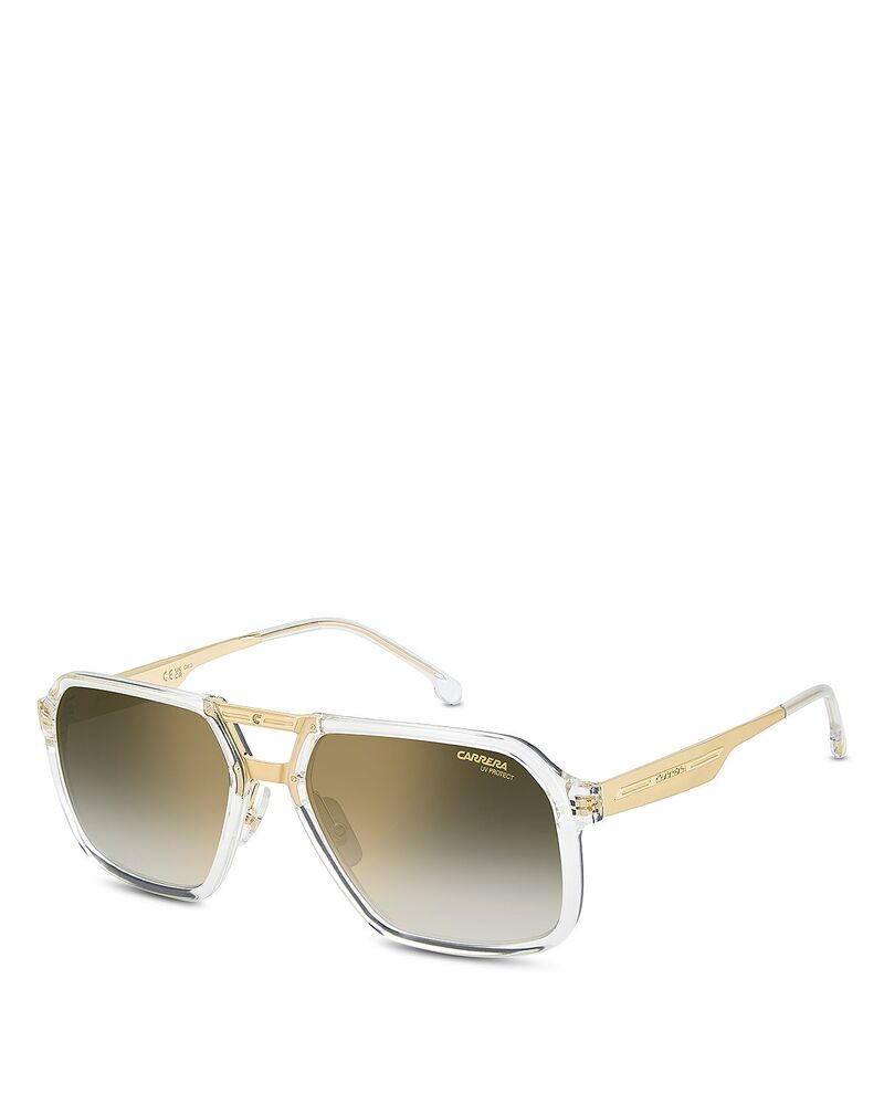 カレーナ レディース 付属物 サングラス・アイウェア Carrera Victory Square Sunglasses 59粍 CRYSTAL GOLD ゴールド
