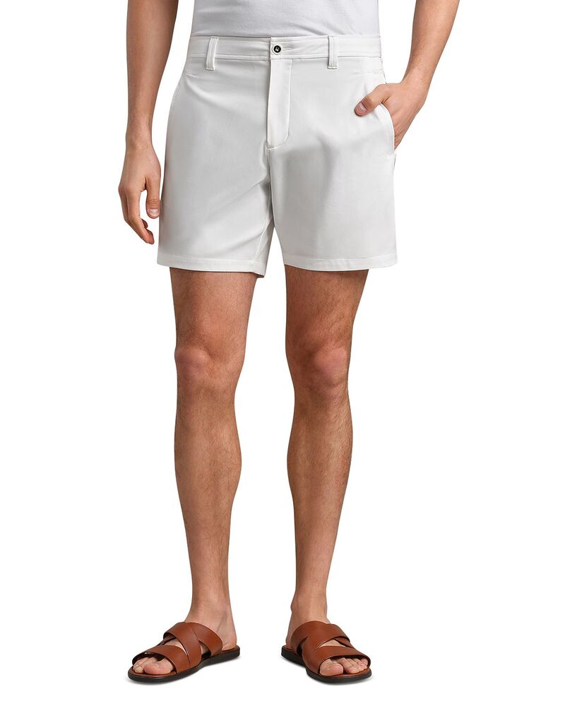 ローヌ メンズ ボトムス 二分の一ズボン下・さる股引き 遊撃手ズボン下 Rhone 7\" Nomad Techino Shorts White Onyx 白いこと"