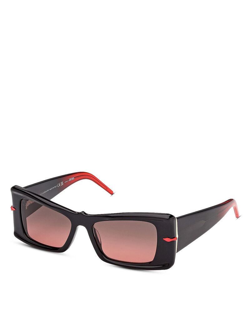 クリスチャン・ルブタン レディース 添え物 サングラス・アイウェア Christian Louboutin Butterfly Sunglasses 54粍 Black/Gradient Smoke 黒いこと