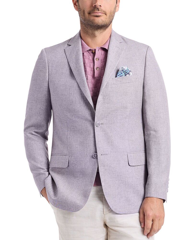 ロバートグラハム メンズ アウター コート Robert Graham Salford Woven Sportcoat Light Purple パープル｜ReVida 店 98,890円