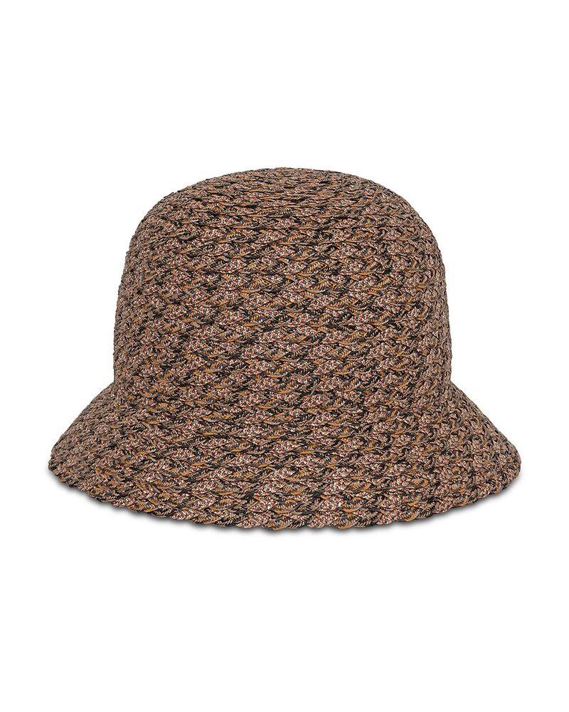 エリックジャヴィッツ レディース 付属物 鳥打ち帽 Eric Javits Woven Hat Copper Mix