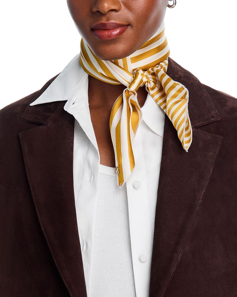 ラグアンドボーン レディース 付属品 えり巻き・袈裟・えり巻き 地絹 rag \u0026 bone Gia Silk Scarf Gold ゴールド