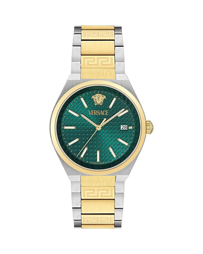 ヴェルサーチ レディース アクセサリー 腕時計 Versace V-Auria Bracelet Watch 39mm Two Tone｜ReVida 店