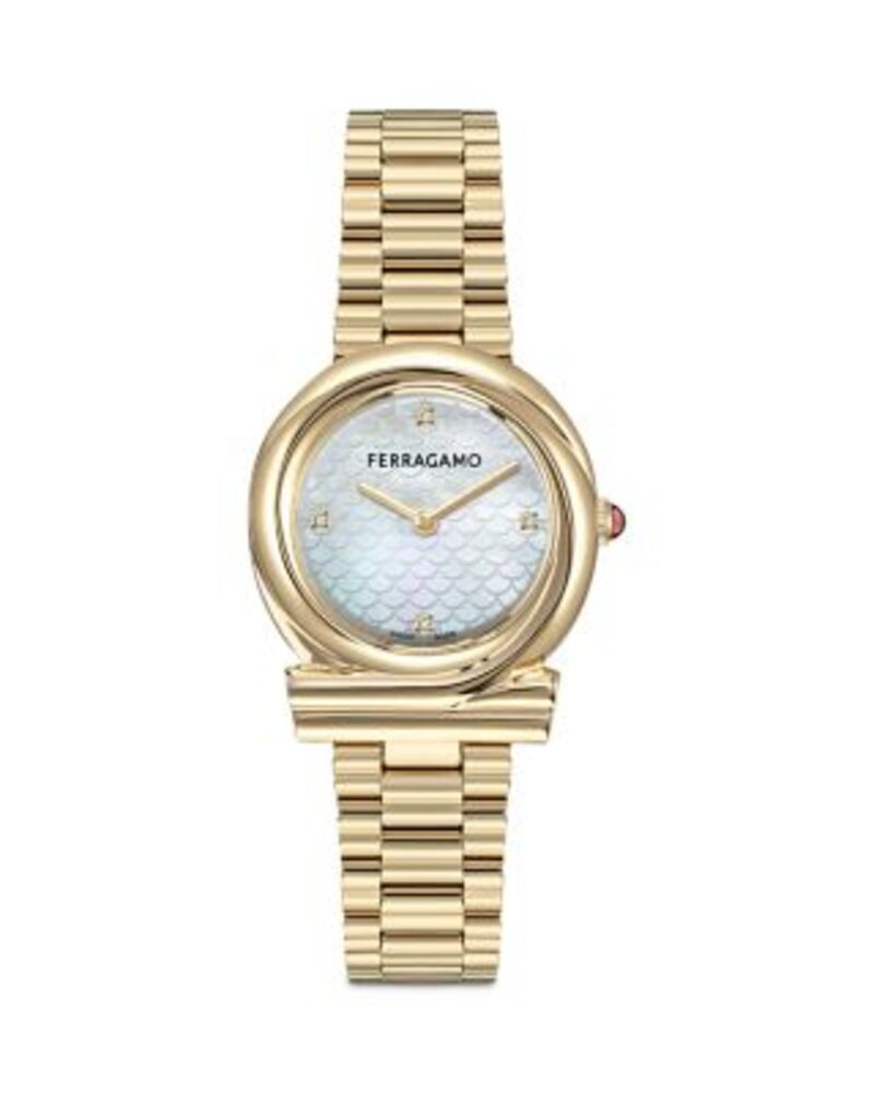 フェラガモ レディース アクセサリー 腕時計 FERRAGAMO Gancini Twisted Watch 32mm One-Size