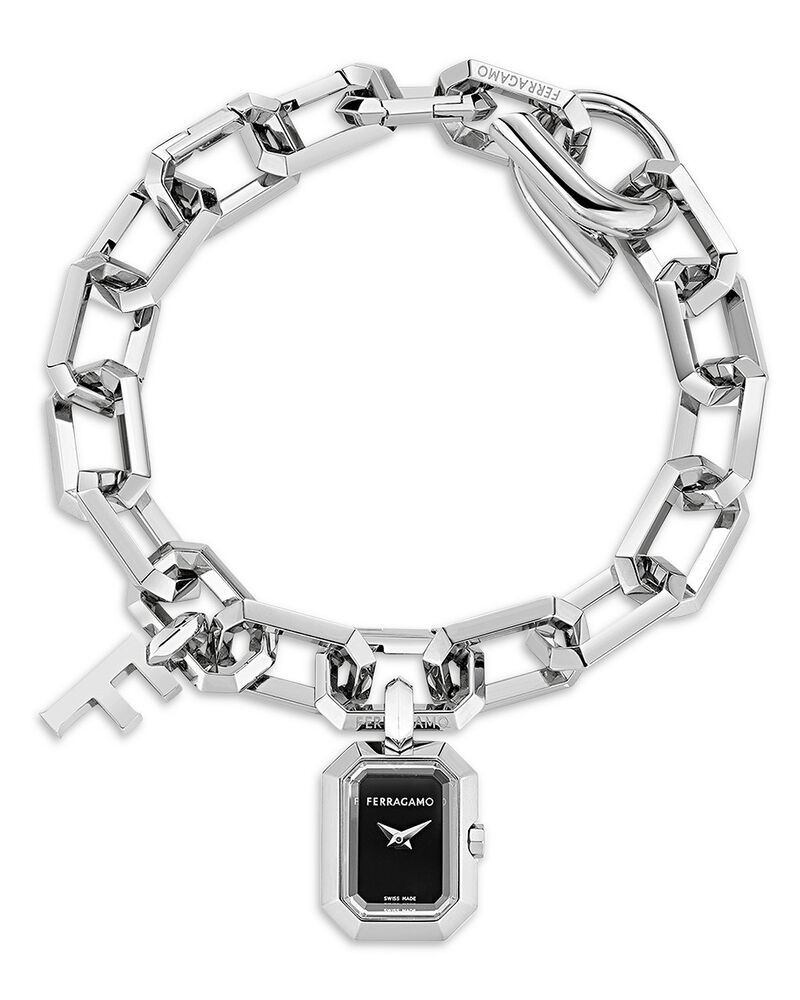 フェラガモ レディース アクセサリー 腕時計 FERRAGAMO Charm Bracelet Watch 16.6mm Stainlessteel