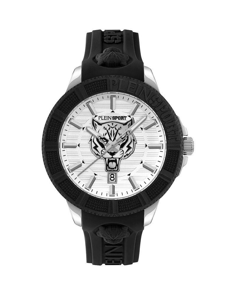プレイン スポーツ レディース アクセサリー 腕時計 Plein Sport City Rush Silicone Watch 45mm Stainlessteel