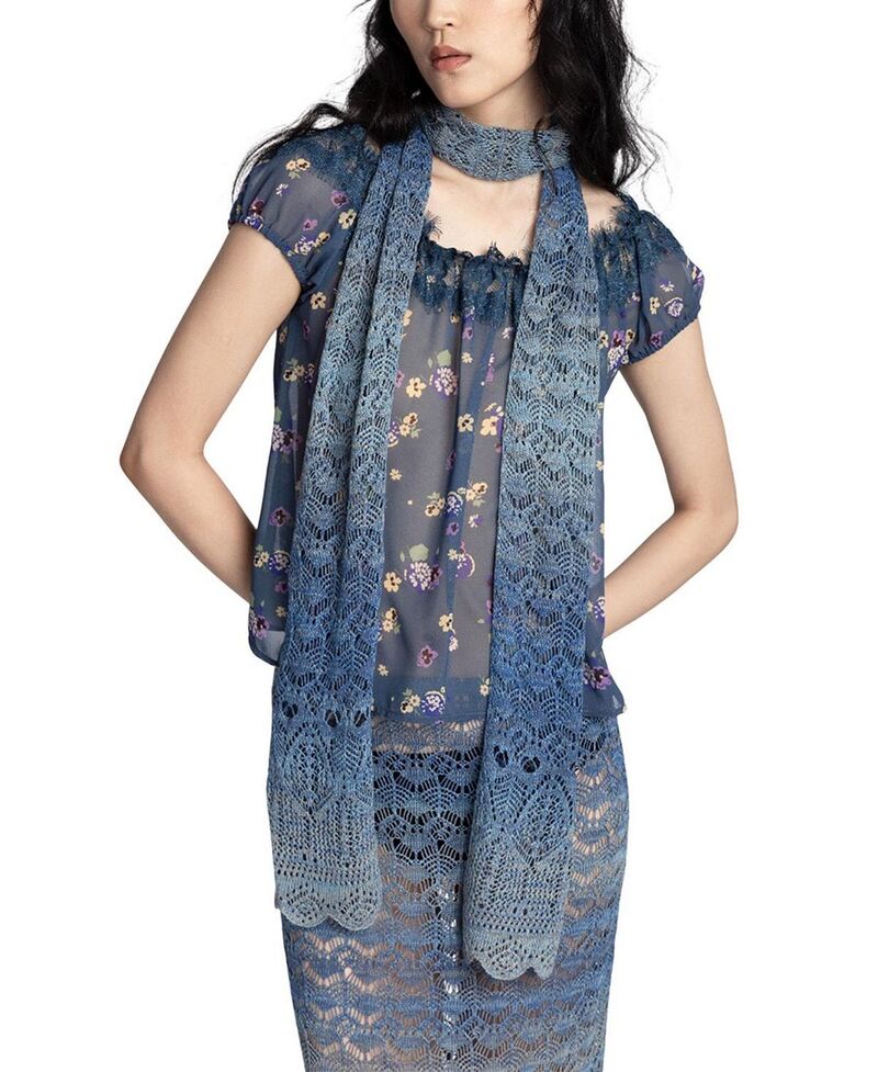 アナスイ レディース アクセサリー マフラー・ストール・スカーフ Anna Sui Ombre Space Dye Scarf Twilight 28,258円