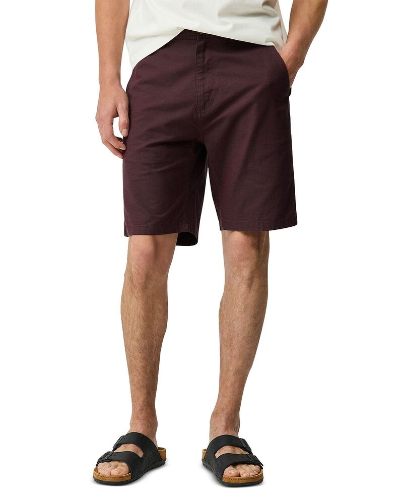 ロッドアンドグン メンズ ボトムス ハーフパンツ・ショーツ ショートパンツ Rodd & Gunn The Gunn 9" Shorts Oxblood オックスブラッド｜ReVida 店