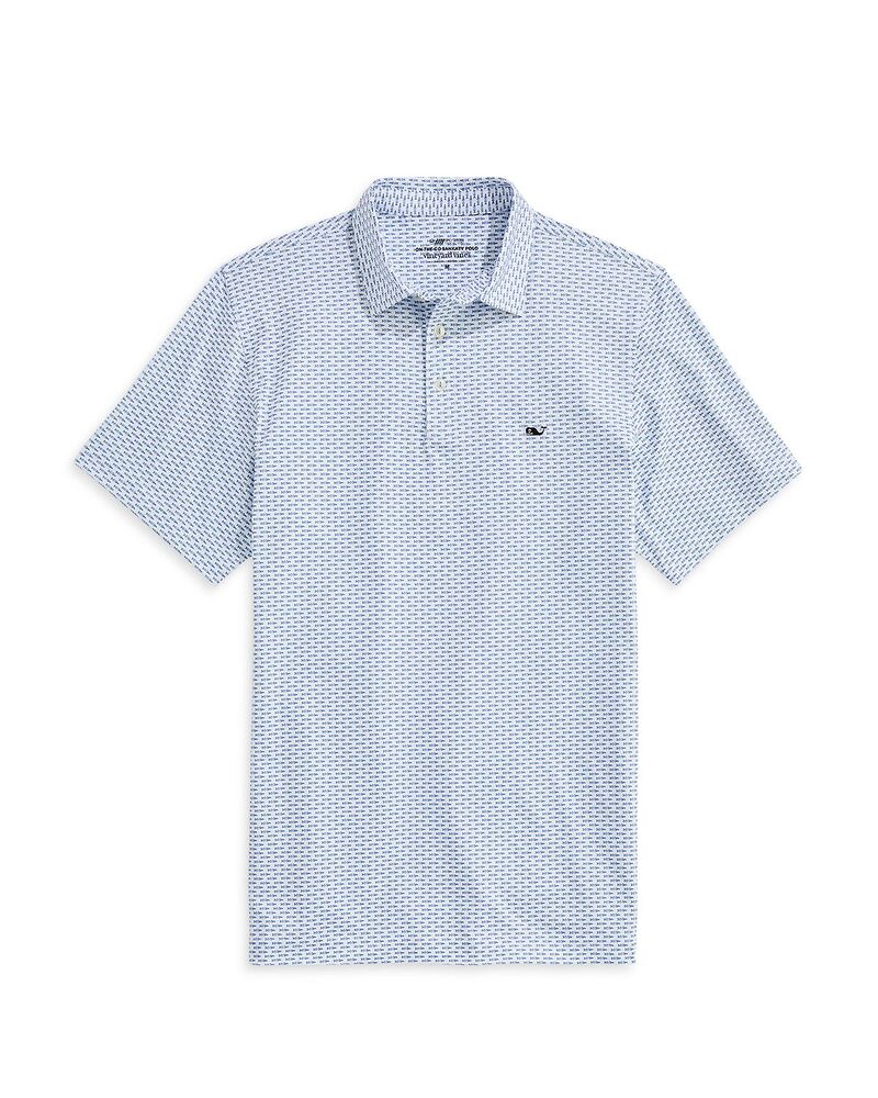 ヴァインヤードヴァインズ メンズ トップス シャツ レギュラーフィット Vineyard Vinesankaty Regular Fit Polo Shirt Micro Barracuda