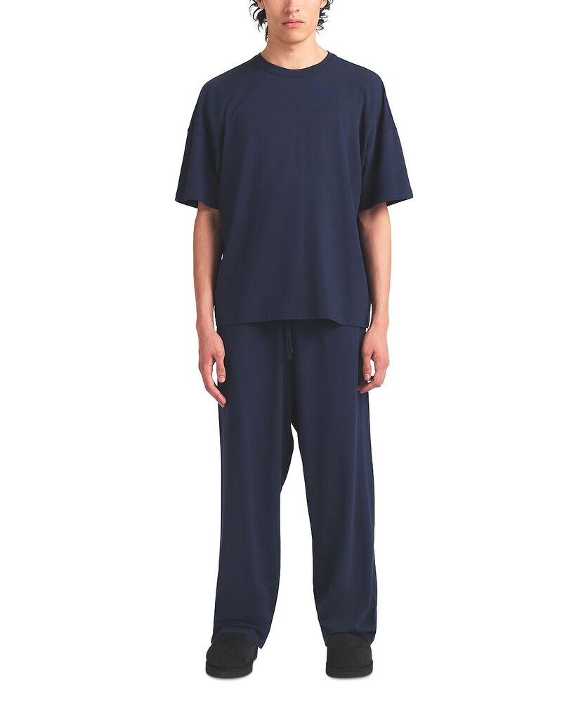 スキムズ メンズ ボトムス カジュアルパンツ ストレート ジャージー SKIMStraight Leg Jersey Lounge Pants Navy ネイビー｜ReVida 店