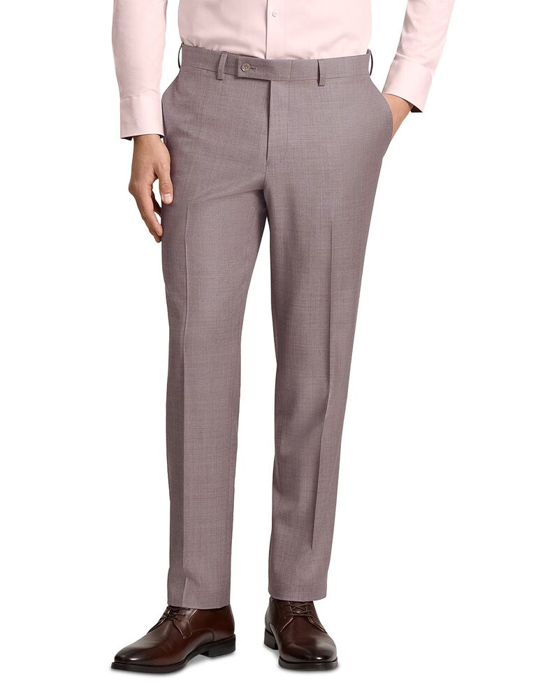テッドベーカー メンズ ボトムス カジュアルパンツ Ted Baker Winter Modern Fit Sharkskin Mauve Suit Pants Mauve 54,480円