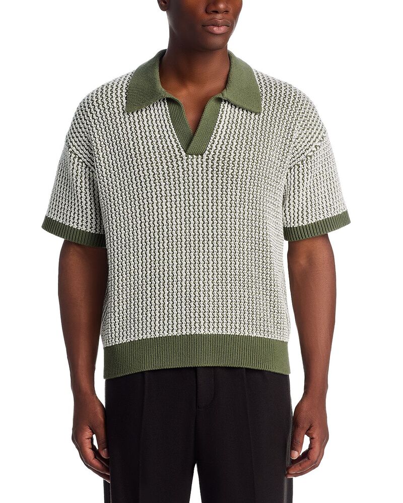 ヘルムート ラング メンズ トップス ポロシャツ Helmut Langiunone Polo Shirt Green Mix グリーン