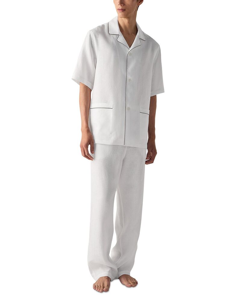 ゼニア メンズ アウター パーカー・スウェット ZEGNA Oasi Lino Pajamas White 白いこと