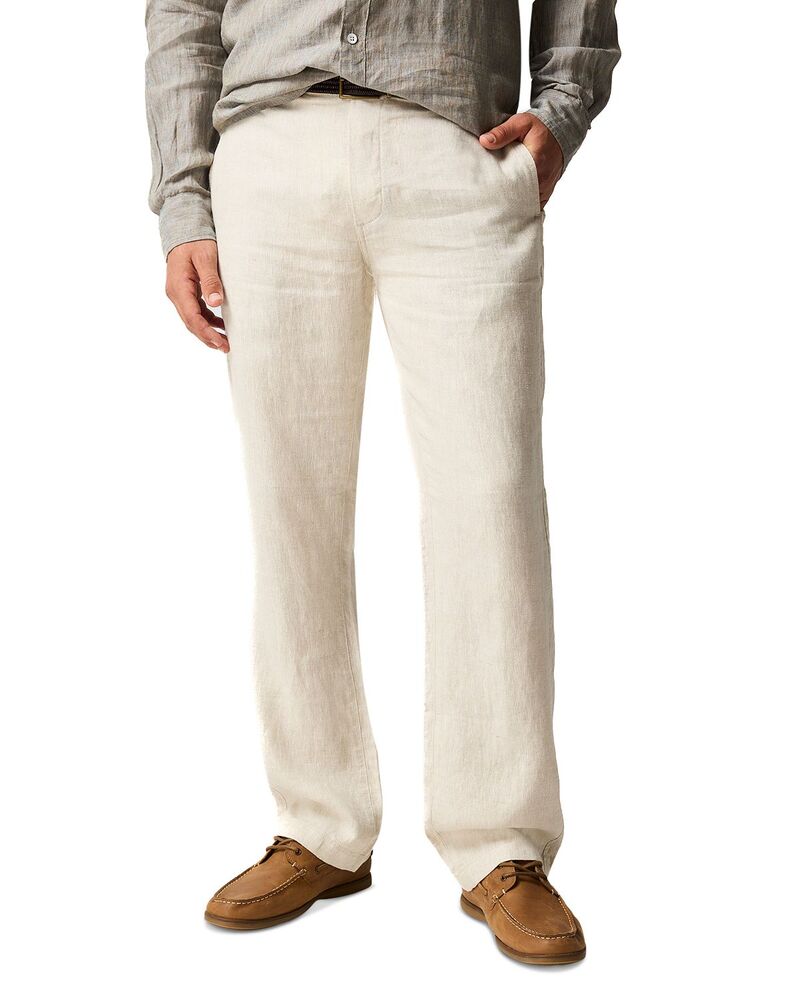 ロッドアンドグン メンズ ボトムス カジュアルパンツ リネン Rodd & Gunn Resort Linen Pants Oatmeal オートミール