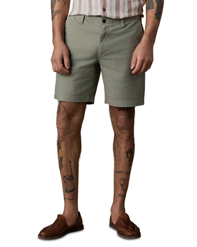 ファレティ メンズ ボトムス 二分の一ズボン下・さる股引き 遊撃手ズボン下 Faherty Essential Chino Shorts Trail Olive オリーブ