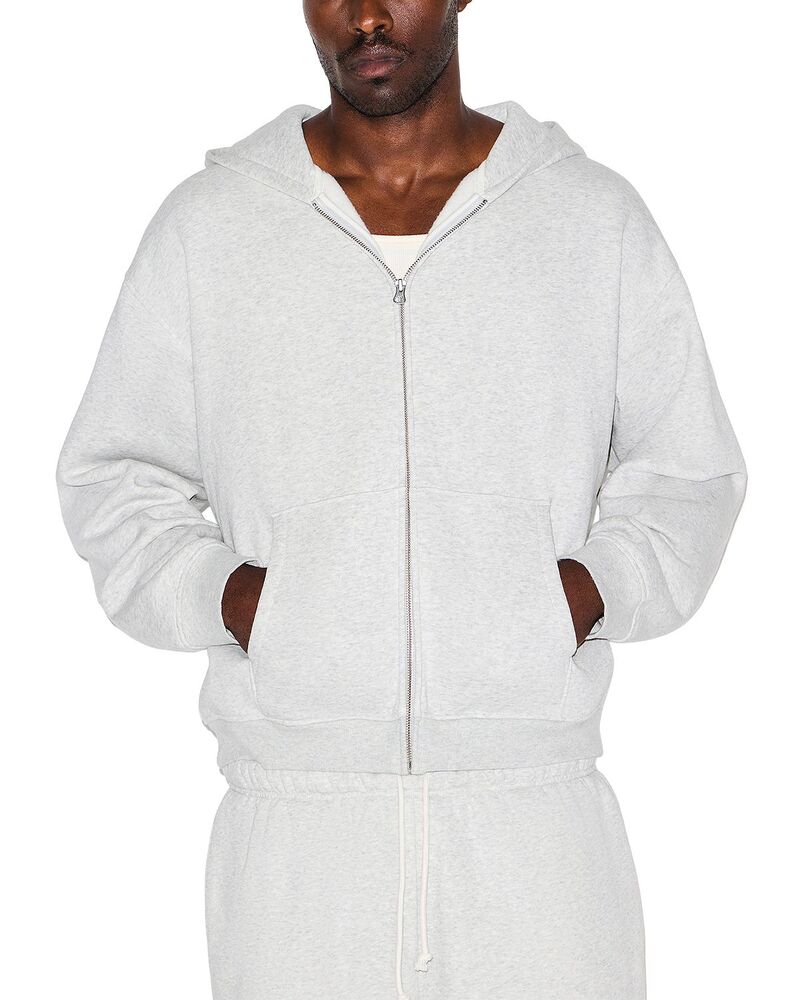 スキムズ メンズ アウター パーカー・スウェット リラックスフィット SKIMS Relaxed Fit Zip Up Hoodie Heather Grey グレー