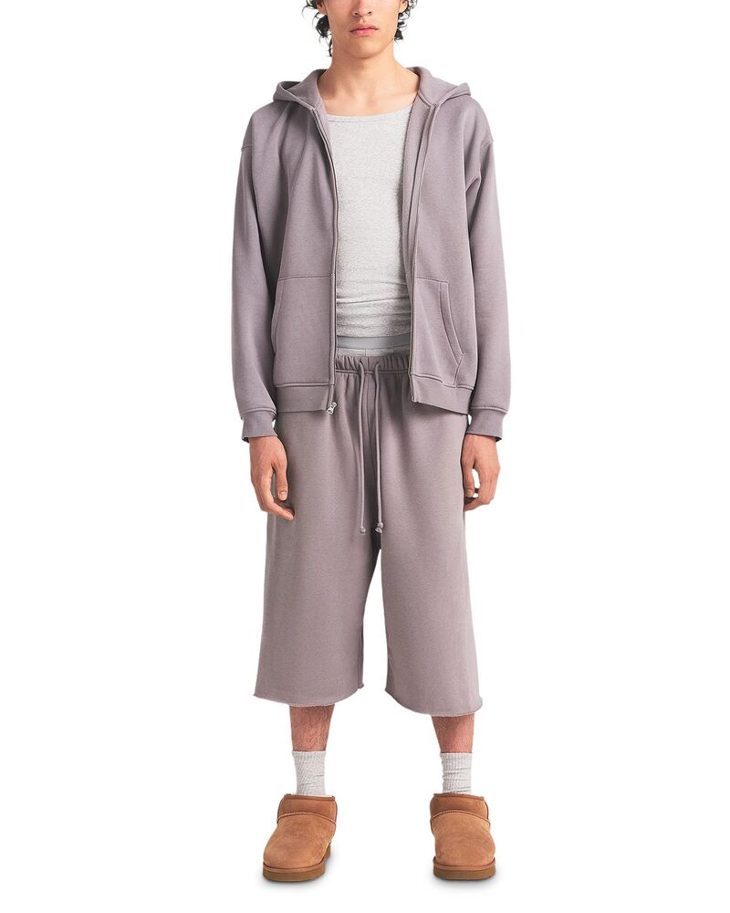 スキムズ メンズ アウター パーカー・スウェット リラックスフィット SKIMS Relaxed Fit Zip Up Hoodie Shadow