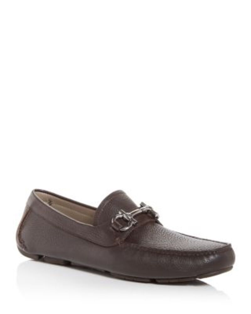 フェラガモ メンズ シューズ スリッポン・ローファー レザー FERRAGAMO Men's Parigi New Arizona Leather Drivers One-Size