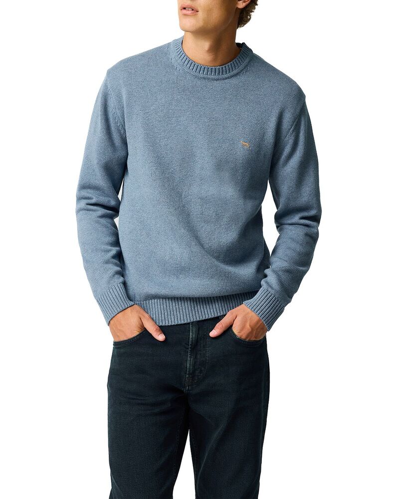 ロッドアンドグン メンズ アウター ニット・セーター クルーネック Rodd \u0026 Gunn Crew Neck Pullover Sweater Chambray