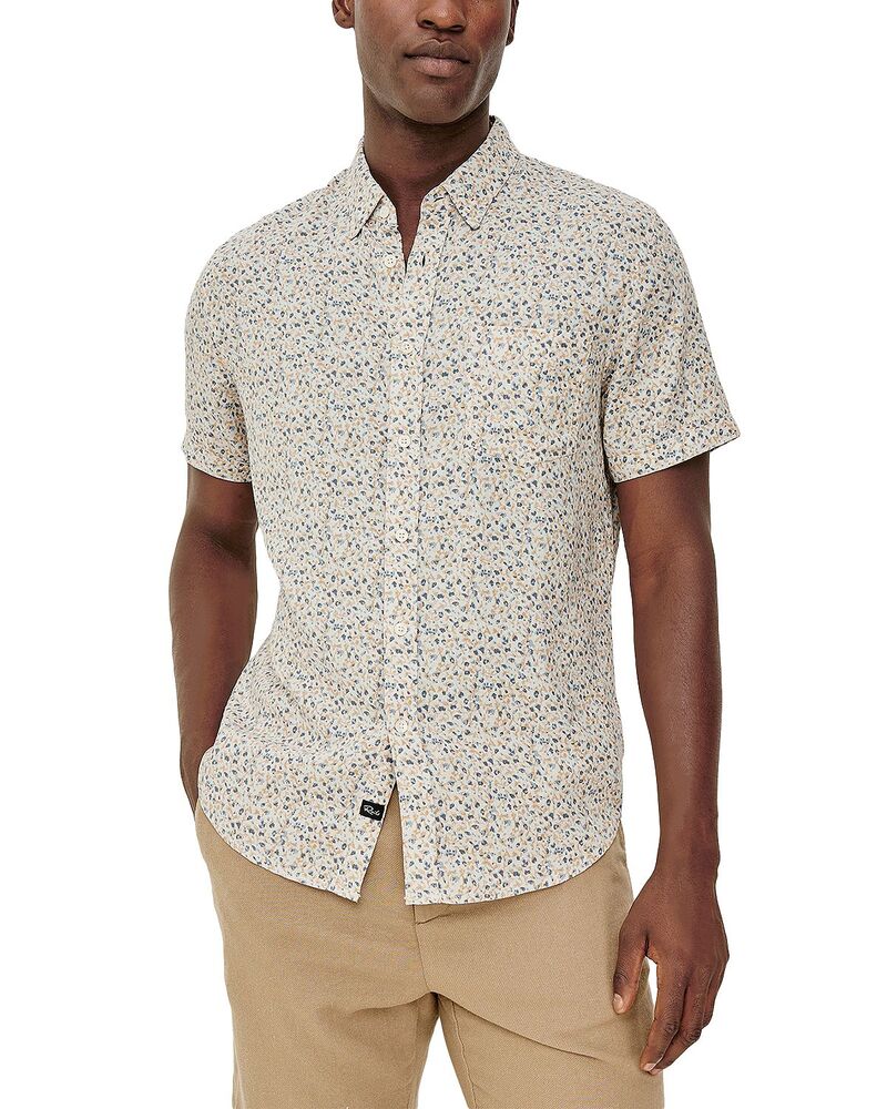 レイルズ メンズ トップス プルオーバー レギュラー相応う 名取り草落ち込む Rails Carson Regular Fit Button Down Shirt Spring Blossom Parchment