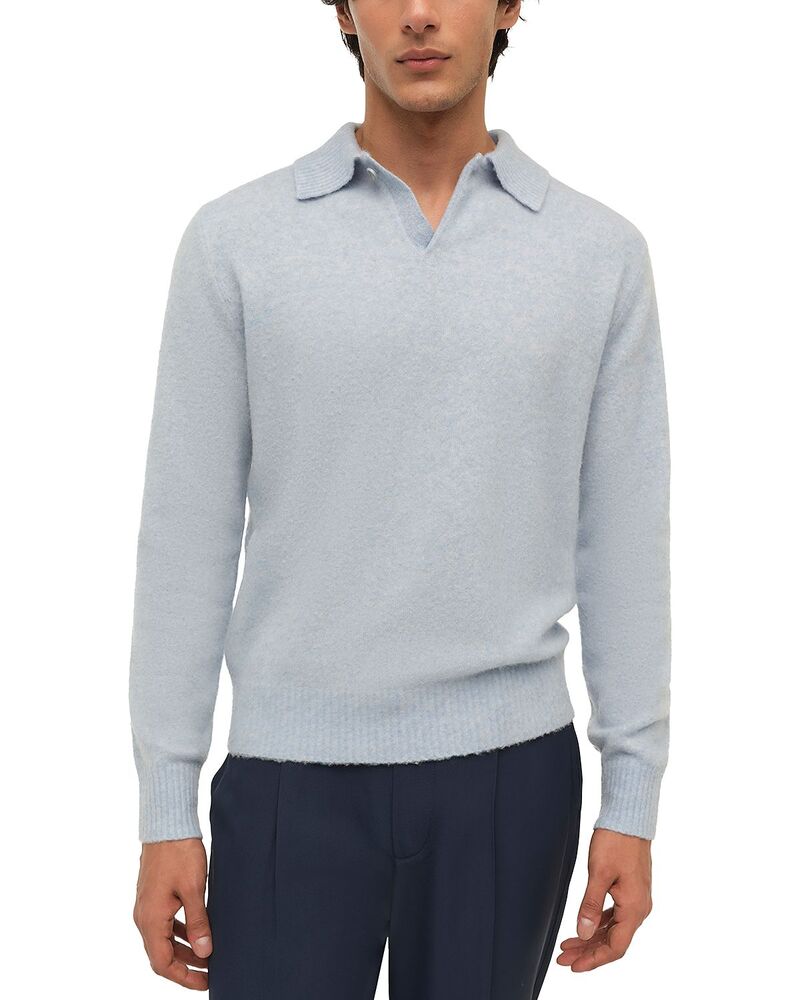 シムカイ メンズ アウター ニット・セーター SIMKHAI Davis Pullover Sweater Breeze｜ReVida 店